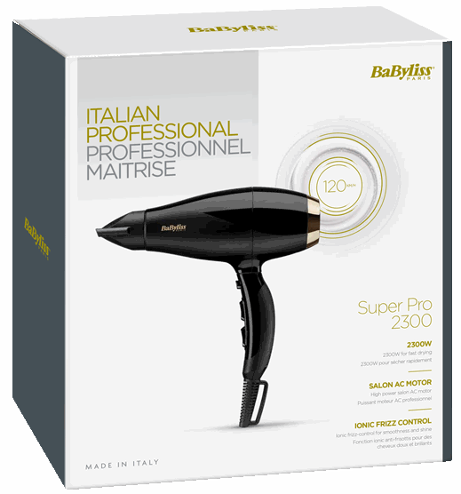 Фен BaByliss Super Pro 2300 6714E 177056 - зображення 3