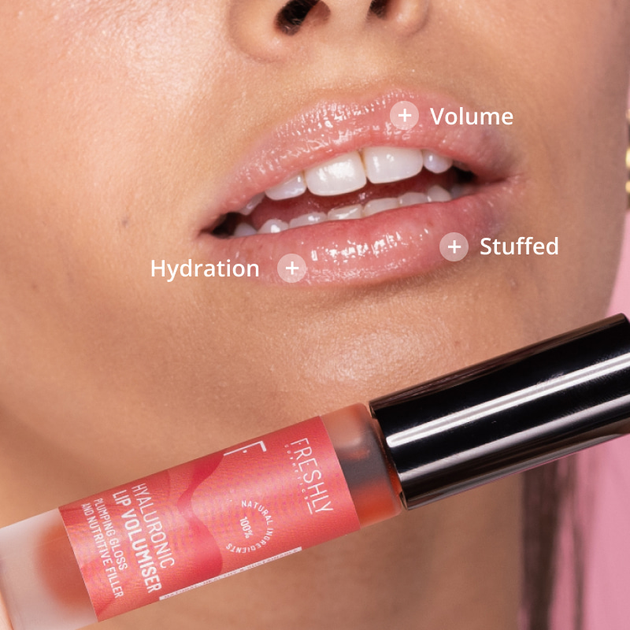 Błyszczyk powiększający usta Freshly Cosmetics Hyaluronic nawilżający 5 ml (8436616950668) - obraz 3