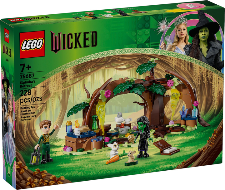 Zestaw klocków LEGO Wicked Kryjówka Elphaby 228 elementów (75687) (5702017812953) - obraz 1