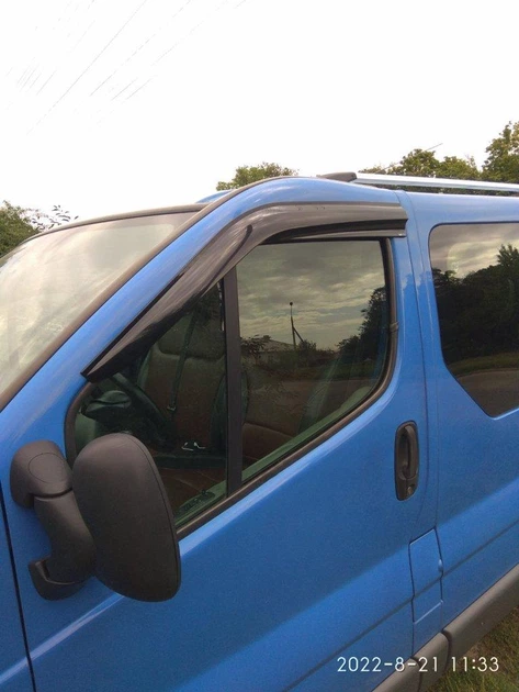 Вітровики Sunplex Sport для Nissan Primastar (2002-2014) - комплект з 2 штук - зображення 7