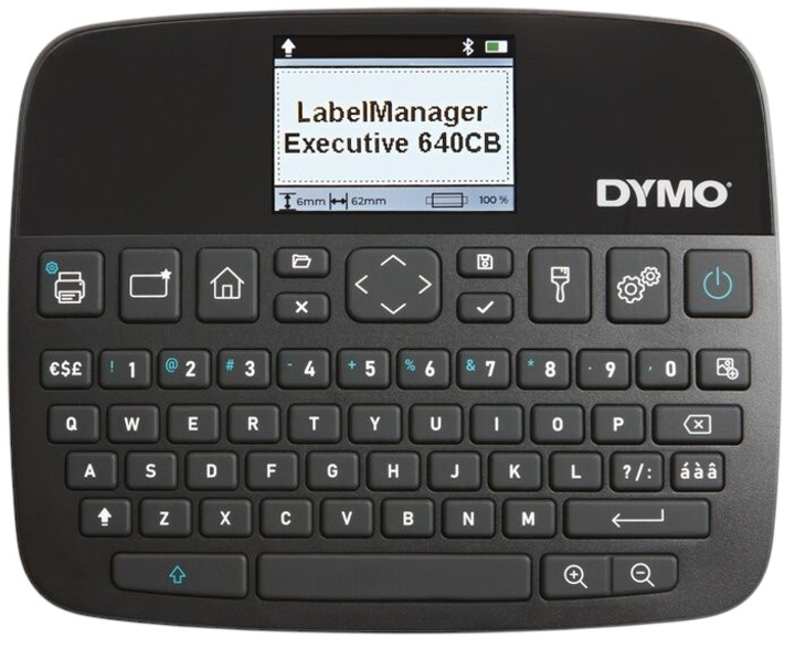 Drukarka etykiet Dymo LabelManager Executive 640 CB + 3 Label Cassettes (2202121) - obraz 1