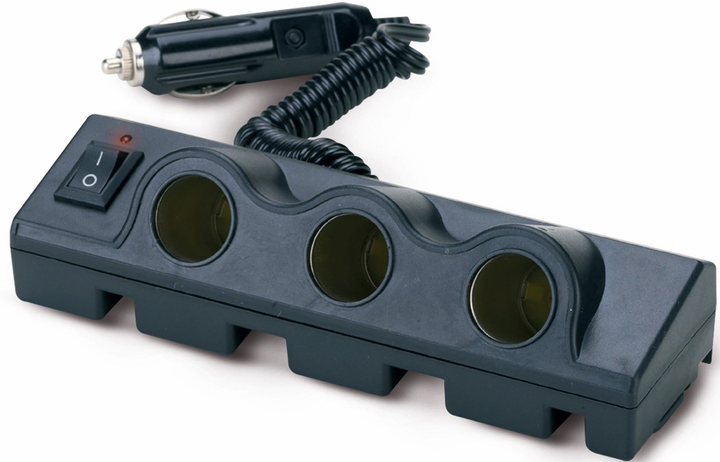 Rozdzielacz gniazda zapalniczki Bottari Triple x3 12/24V (8052194300734) - obraz 2