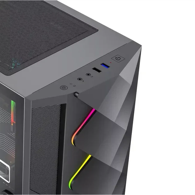 Комп'ютер Hyrican Diamond WT 6979 / AMD Ryzen 7 7700X / RAM 32GB / SSD 1TB / HDMI / LAN / Wi-Fi 5 / Windows 11 / Black - изображение 4