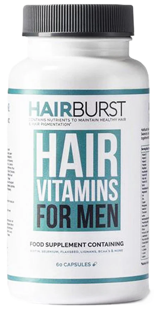 Witaminy na włosy Hairburst dla mężczyzn 60 kapsułek (5060743581742) - obraz 1