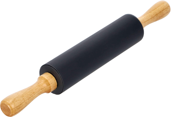 Wałek do ciasta Kadax silikonowy czarny 39.5 cm (5903699426517) - obraz 1