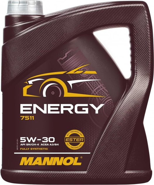 Olej silnikowy Mannol 7511 Energy 5W30 5 l (4036021503103) - obraz 1