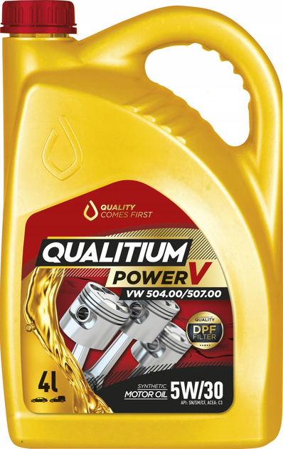 Моторне масло Qualitium Power V 5W30 4 л (5906749637277) - зображення 1