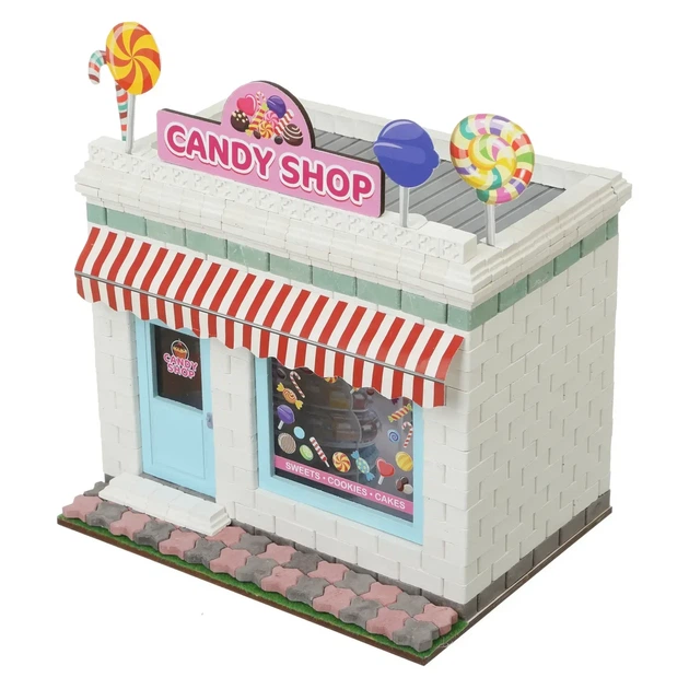 Керамічний конструктор з міні-цеглинок Candy shop. Крамниця солодощів - изображение 2