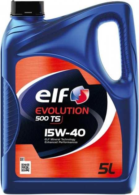 Моторне масло Elf Evolution 500 TS 15W40 5 л (3267025011375) - зображення 1