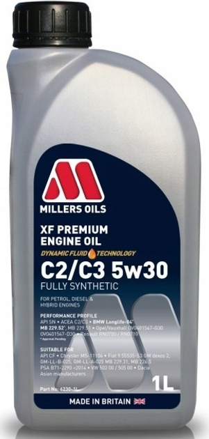 Olej silnikowy Millers Oils XF Premium 5W30 1 l (5024081623014) - obraz 1