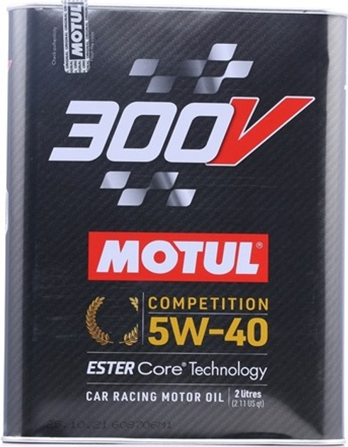 Моторне масло Motul 300V 5W40 2 л (3374650239866) - зображення 1