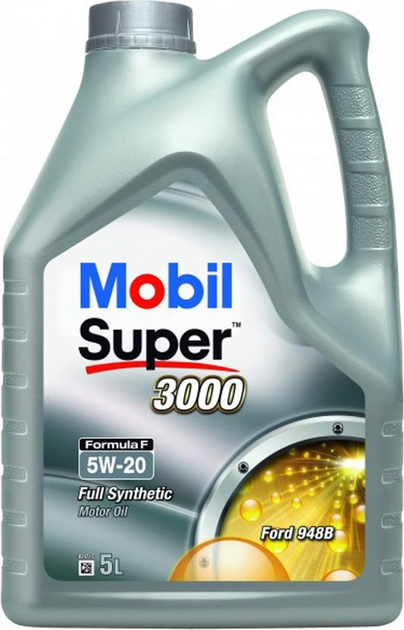 Olej silnikowy Mobil Super 3000 Formula F 5W20 5 l (5055107446331) - obraz 1