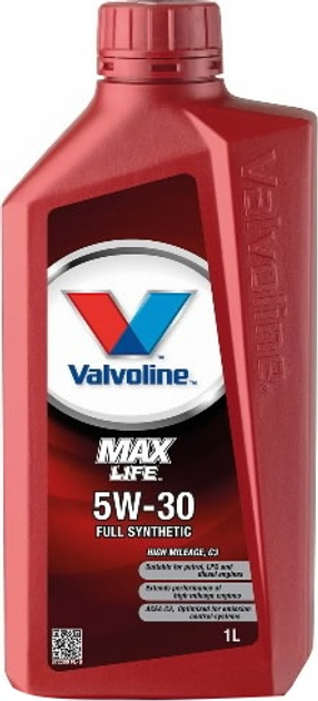 Olej silnikowy Valvoline Max Life 5W30 1 l (8710941021805) - obraz 2