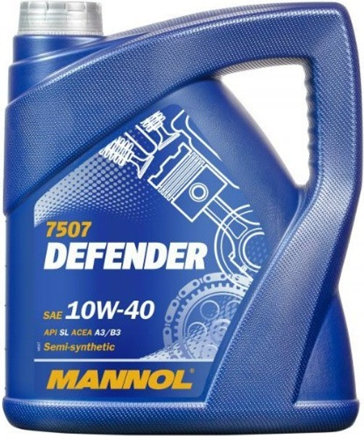 Olej silnikowy Mannol Defender 10W40 4 l (4036021402567) - obraz 1