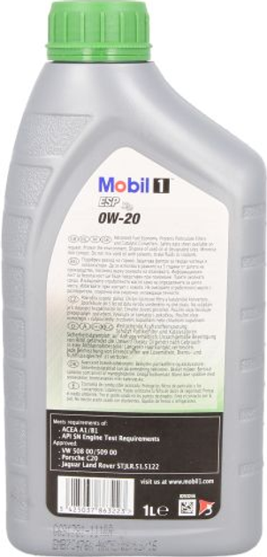 Olej silnikowy Mobil 1 ESP 0W201 l (5425037863223) - obraz 4