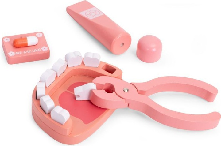 Drewniany zestaw do zabawy EcoToys Torba medyczna 24 elementy HM328232 (5905817007288) - obraz 4