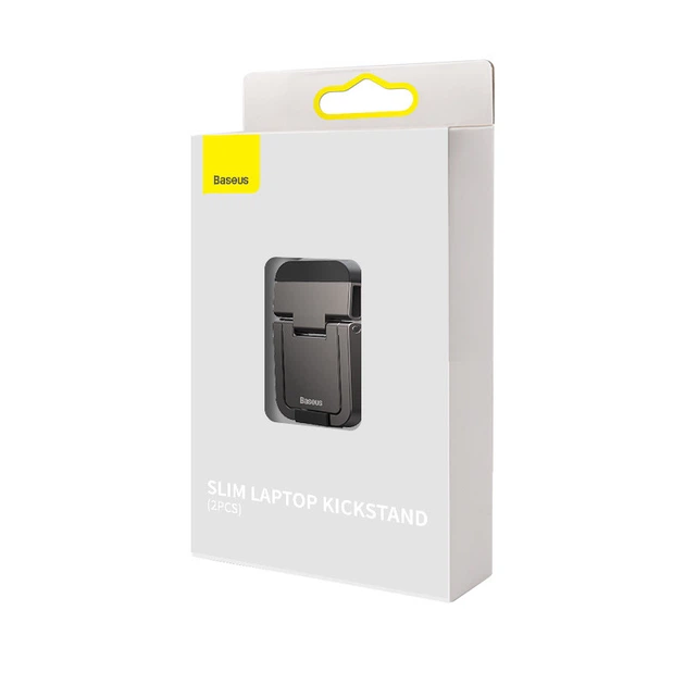 Підставка для ноутбука Baseus Slim Laptop Kickstand （2pcs）Grey (LUZC000013) - зображення 2