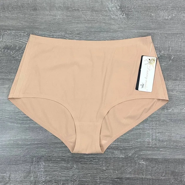 Женские трусы бесшовные высокой посадки Lanny Mode 5003в L пудровый - Фото 2 Женские трусы бесшовные высокой посадки Lanny Mode 5003в L пудровый - изображение 2