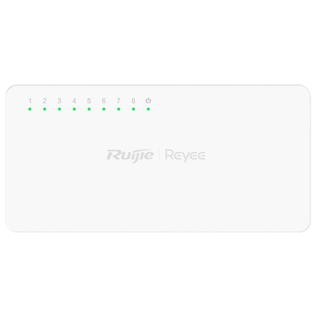 Коммутатор 8 портов неуправляемый Ruijie Reyee RG-ES08G-L 1000M - изображение 4