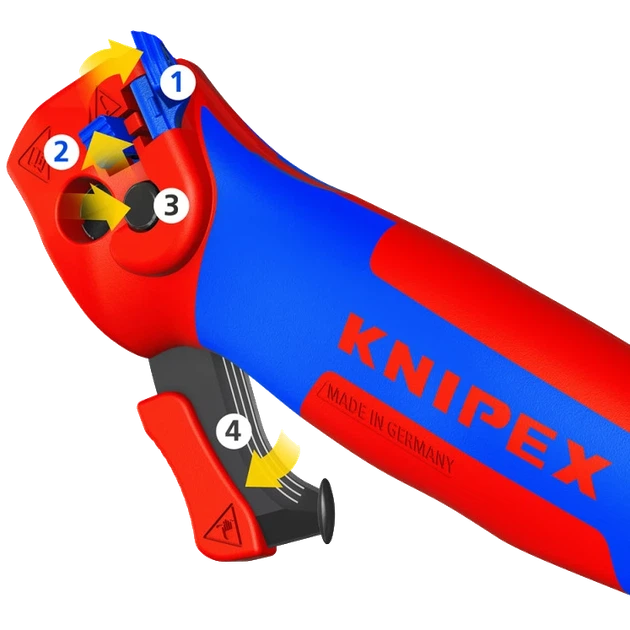Нож с пяткой KNIPEX 16 50 145 SB - изображение 2