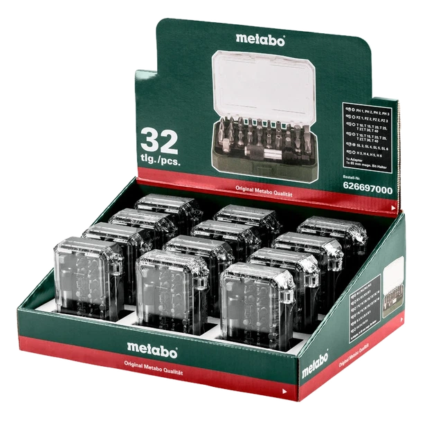 Коробка с насадками Metabo «LC» (626697000) - изображение 3