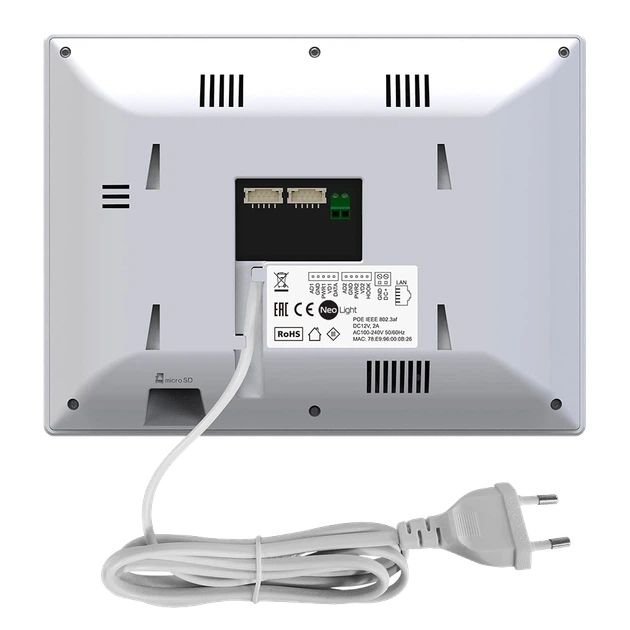 Видеодомофон Neolight ALPHA Hybrid white - изображение 2