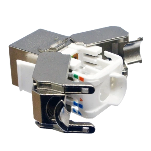 Модуль KeyStone RJ45 STP, кат. 6a, Slim LW LW-KJ6A-03-C6A - Фото 2 Модуль KeyStone RJ45 STP, кат. 6a, Slim LW LW-KJ6A-03-C6A - зображення 2