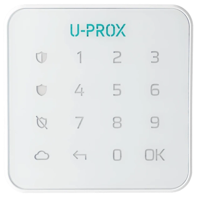 Клавиатура U-Prox Keypad G1 беспроводная сенсорная - Фото 1 Клавиатура U-Prox Keypad G1 беспроводная сенсорная - изображение 1