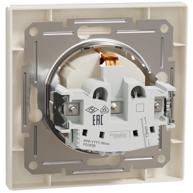 Розетка с крышкой с заземлением Schneider Electric Asfora EPH3100123 - Фото 2 Розетка с крышкой с заземлением Schneider Electric Asfora EPH3100123 - изображение 2
