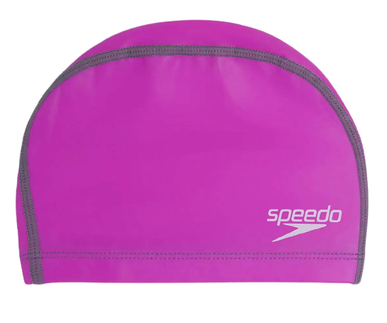 Шапка для плавания Speedo Long Hair пурпурная для длинных волос унисекс комфортная шапочка для бассейна - изображение 2