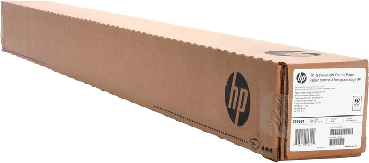 Папір для плотера HP Heavyweight Coated Paper 1067 мм x 30.5 м 130 г/м² (C6569C) - зображення 2