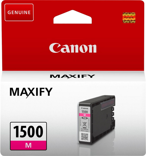 Tusz Canon PGI-1500 Magenta 4.5 ml (9230B001) - obraz 1