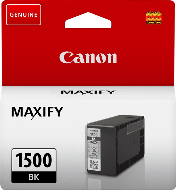 Tusz Canon PGI-1500 Black 12.4 ml (9218B001) - obraz 1