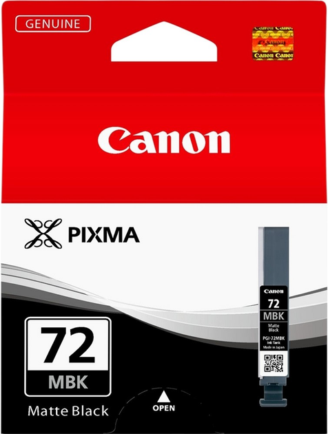 Tusz Canon PGI-72 Matte Black 14 ml (6402B001) - obraz 1