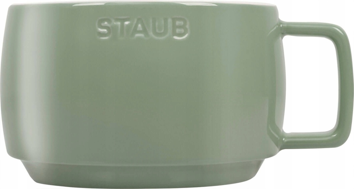 Kubek Staub Serving ceramiczny Eukaliptusowy 500 ml (3272340059353) - obraz 1