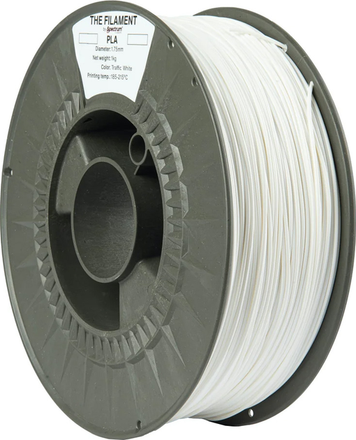 Пластик для 3D принтера Spectrum PLA 1.75 мм 1 кг White (TF-24001) - зображення 2