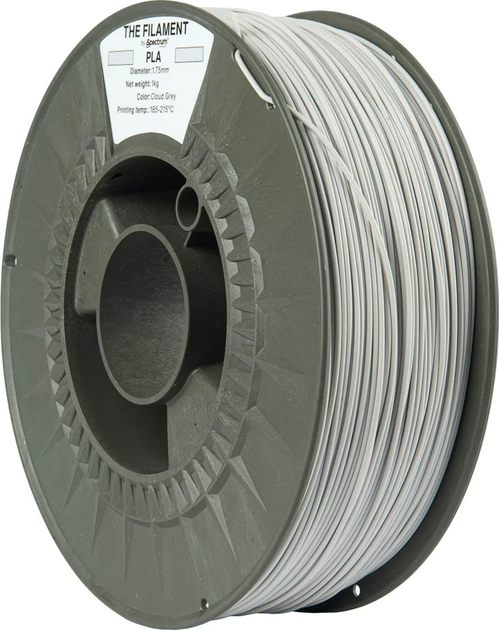 Пластик для 3D принтера Spectrum PLA 1.75 мм 1 кг Cloud Grey (TF-24003) - зображення 2