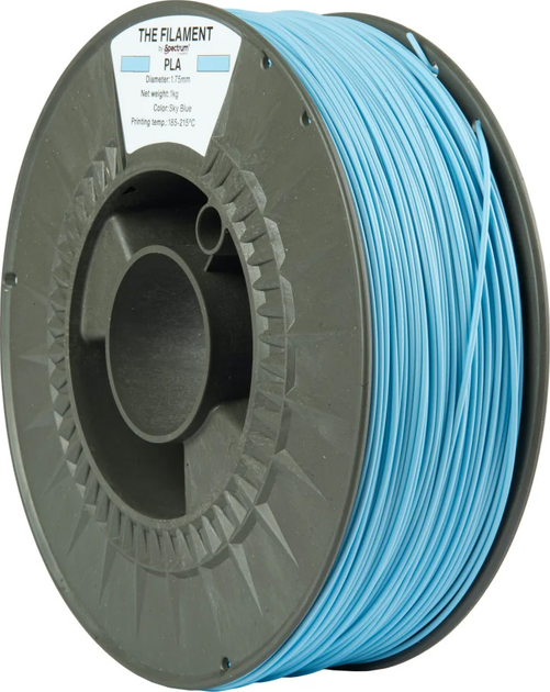 Filament do drukarek 3D Spectrum PLA 1.75 mm 1 kg Blue (TF-24008) - obraz 2