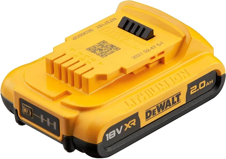 Ładowarka DeWALT + 2 akumulatory XR Li-Ion 18 V/2 Ah DCB1104D2 (5035048790021) - obraz 3
