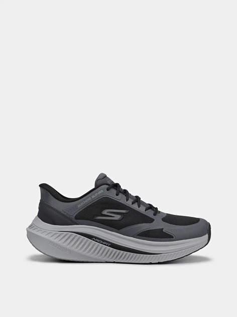 Кроссовки Skechers Go Walk Max Cushioning Arch Fit - Jaylen Grey/Black ...