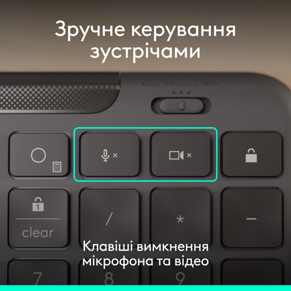 IT набір Logitech Signature Slim MK620 Wired Combo for Business - GRAPHITE (920-013349) - изображение 5