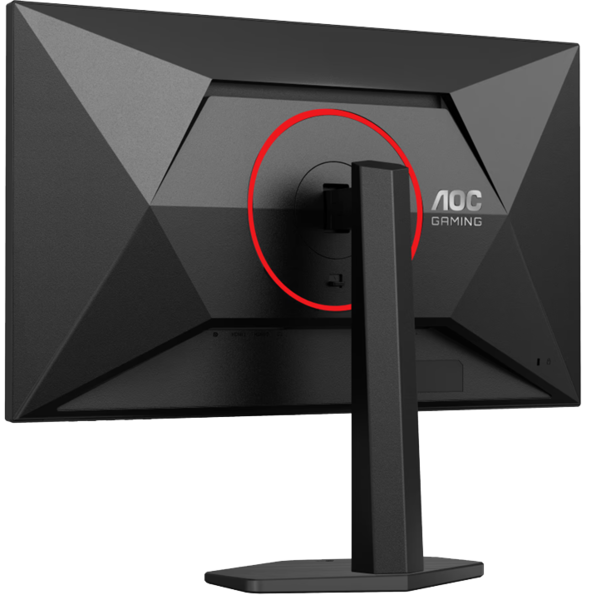 Монiтор 27" AOC Q27G4ZR Black/Red - изображение 7