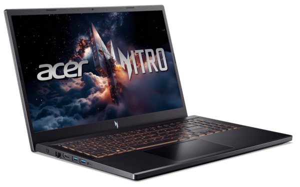 Ноутбук Acer Nitro V 15 ANV15-52-75CP (NH.QZ8EU.01B) / 15.6" / Intel Core 7 240H / 16 ГБ / 512 ГБ SSD / RTX 5060 - изображение 2