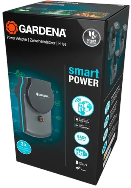 Inteligentne gniazdko Gardena Smart Power Adapter 19095-20 3 szt (4078500035286) - obraz 4