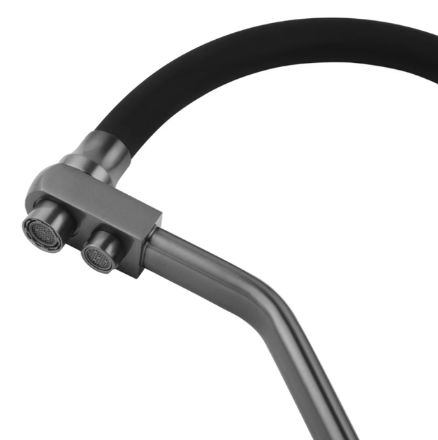 Змішувач для кухні з підключенням до фільтра Kroner KRP Edelstahl Klassisch - PVD03817BLK - изображение 3