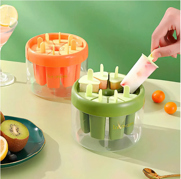 Форма для мороженого TOPA Сделай сам ICE CREAM MOLD 8 ячеек - изображение 5