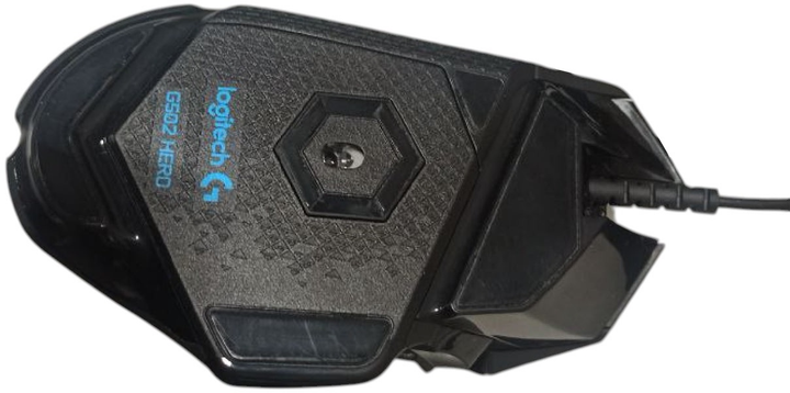Миша Logitech G502 Gaming Mouse HERO High Performance Black (910-005470) (2423LZM0DT79) - Уцінка - зображення 4