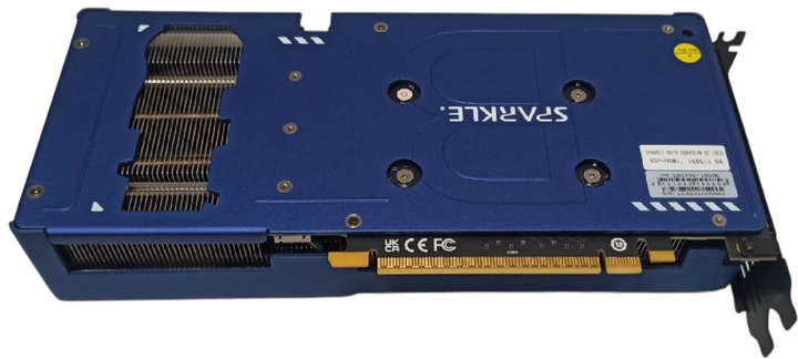 Відеокарта Sparkle PCI-Ex Intel Arc B570 Guardian OC 10GB GDDR6 (160bit) (2660/19000) (HDMI, 3 x DisplayPort) (SB570G-10GOC) (LG2501000860) - Уцінка - зображення 5
