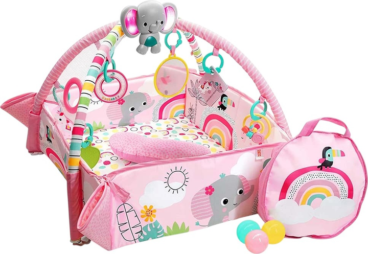 Mata edukacyjna z pileczkami Bright Starts 5 w 1 Tęczowe tropiki (74451126251) - obraz 1