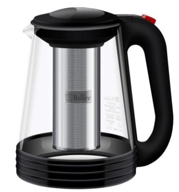 Czajnik do parzenia herbaty Bollire 1.5 l (4752132000507) - obraz 1
